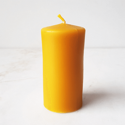 bougie en cire d'abeille