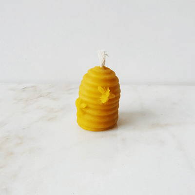 bougies en cire d'abeille