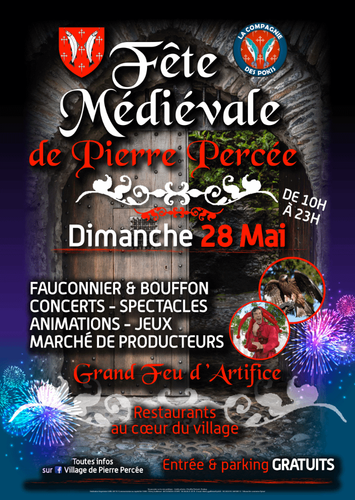 fête médiévale de pierre percée 2023